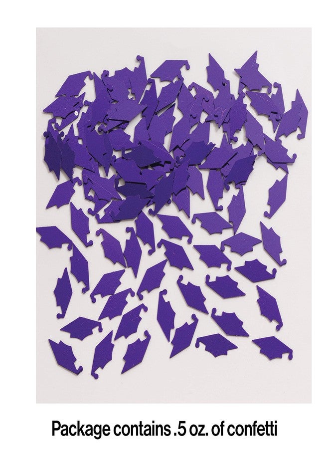 كرييتف كونفيرتينج قصاصات ورقية للتخرج من ورق مقوى بنفسجي اللون من كرييتف كونفرتينج، رقم 24019، عبوة واحدة - Image 3