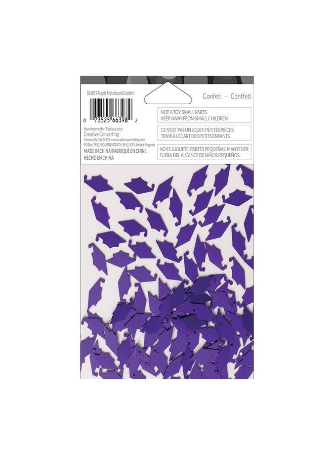كرييتف كونفيرتينج قصاصات ورقية للتخرج من ورق مقوى بنفسجي اللون من كرييتف كونفرتينج، رقم 24019، عبوة واحدة - Image 5