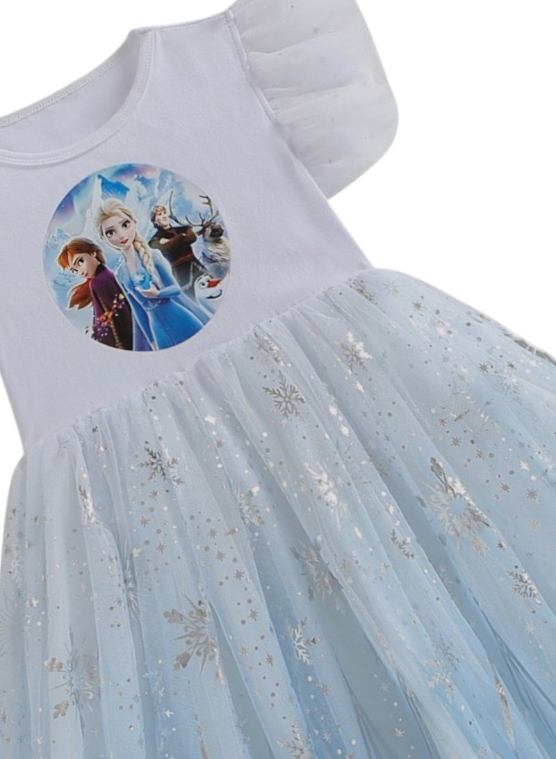 D'Daniela Elsa Fairy Glow Dress - Blue - Image 3
