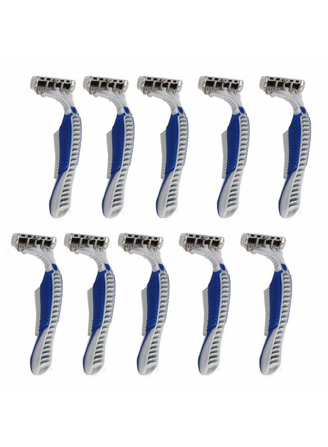 DORCO PACE4 4-Blade Disposable Men's Razor 10-count - Image 1