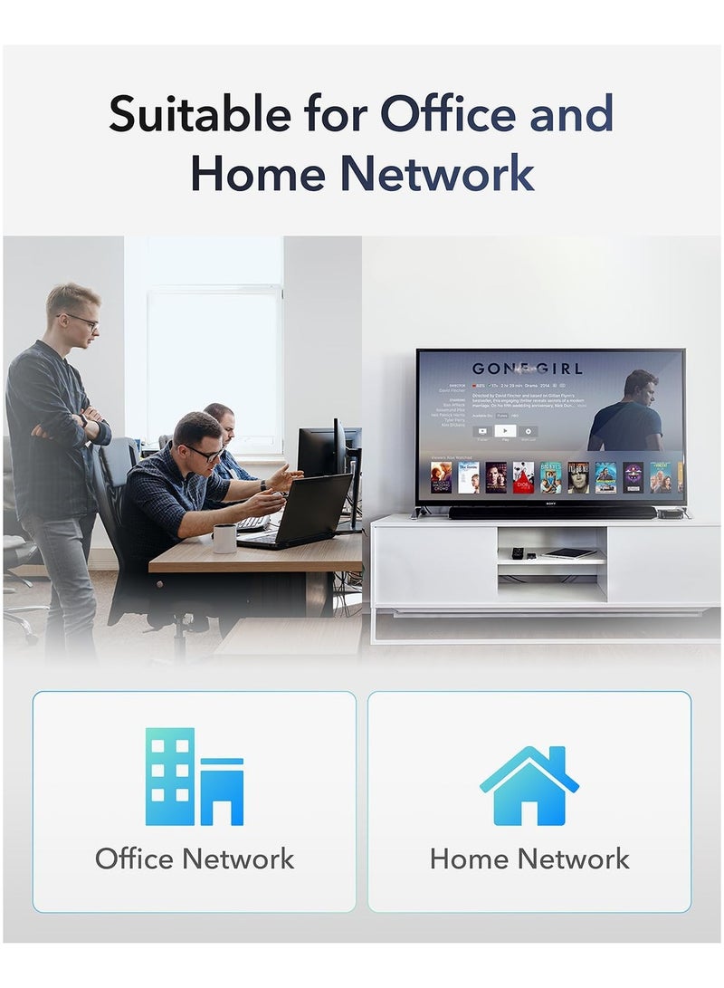 Cudy GS108 8 Port Gigabit Unmanaged Ethernet Network Switch - Image 4