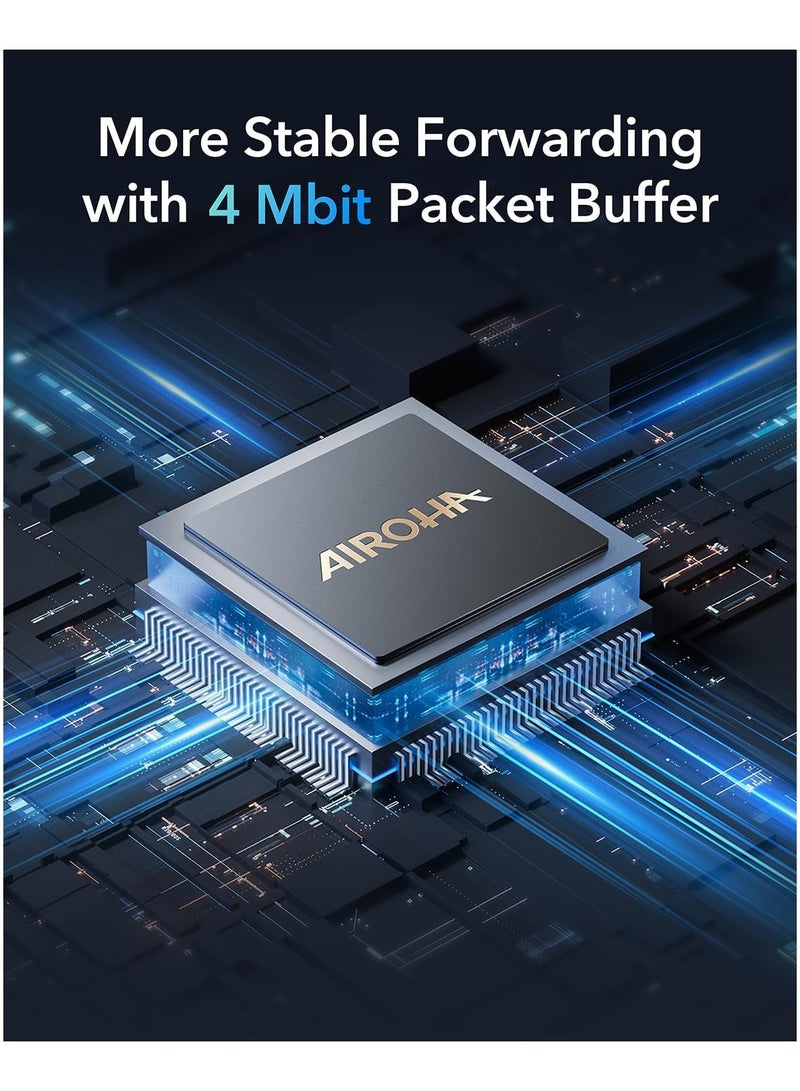 Cudy GS108 8 Port Gigabit Unmanaged Ethernet Network Switch - Image 5