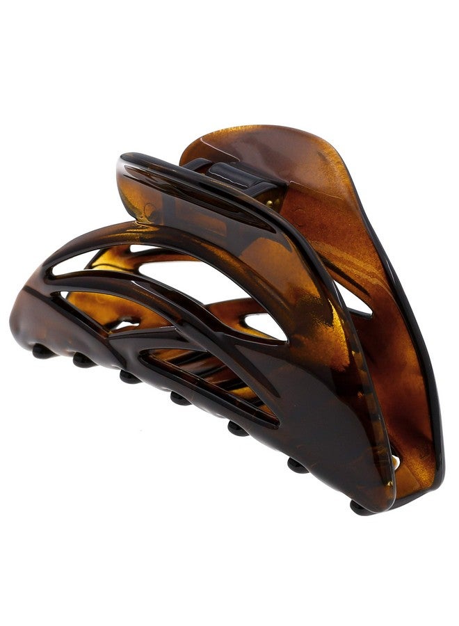 CAMILA Paris Cp2296 French Hair Clip For Women Large Dolphin Tortoise Shell Girls Hair Claw Clips Jaw Fashion Durable And Styling Hair Accessories For Women Strong Hold No Slip Grip Made In France - Image 2