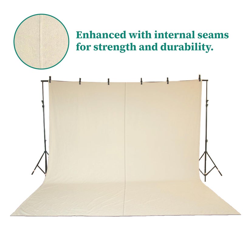 Zuperia Canvas Drop Cloth For Painting (Size 4X5 Feet Pack Of 4) Pure Cotton Painters Drop Cloth For Painting Furniture & Floor Protection - All Purpose Thick Canvas Tarp With Double Stitched Edges - Image 2