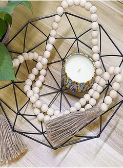 1pcs Wood Bead Garland with Tassels Modern Home Decor Boho Decorations Prayer Beads House Decor Wooden Decorative Beads Coffee Table Decor 150cm - pzsku/ZC0597313176C1CE69B36Z/45/_/1736130812/62fa47e1-2176-432e-a42d-f2238245705b