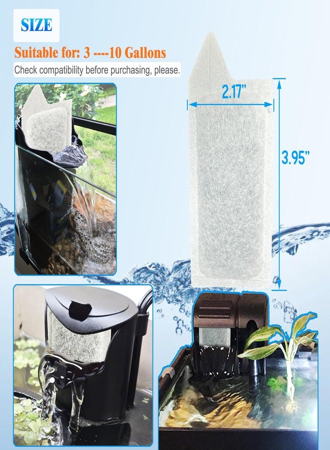 ShuRex 6 Pack Replacement Small Size Cartridges for Tetra Whisper Small Fish Tanks Filter; Refilled Filter Cartridges S Size for Aquarium Kits 3-10 Gallons Betta Fish Tank Kit - Image 5