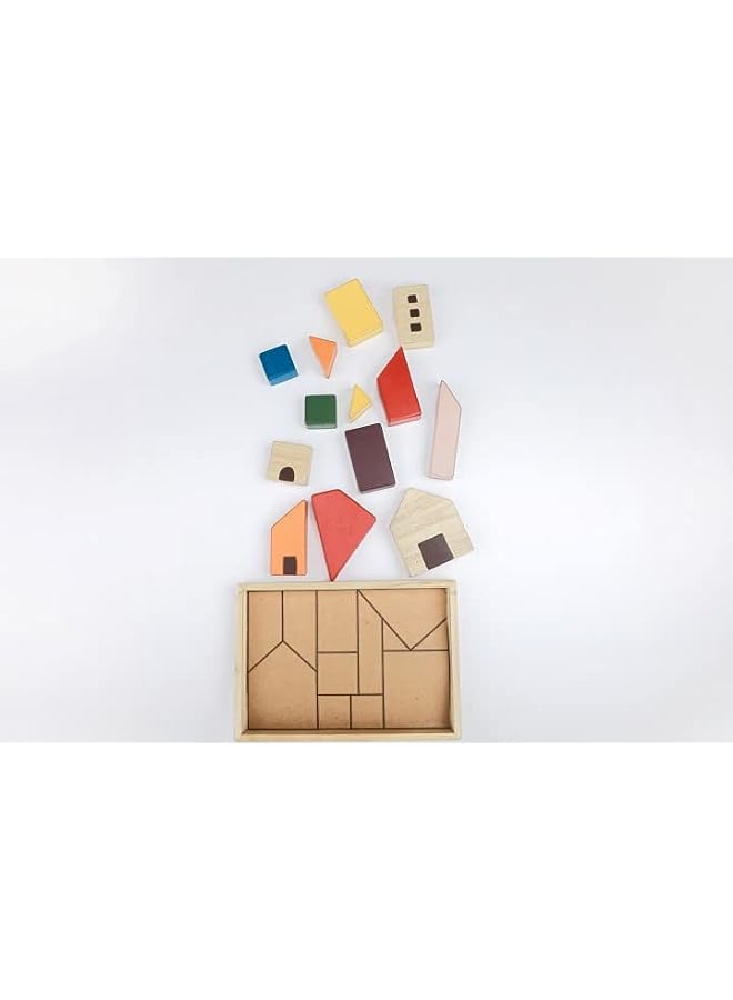 IAF House blocks-Building blocks-Colorful blocks-Educational toys-Early learning toys - Image 2