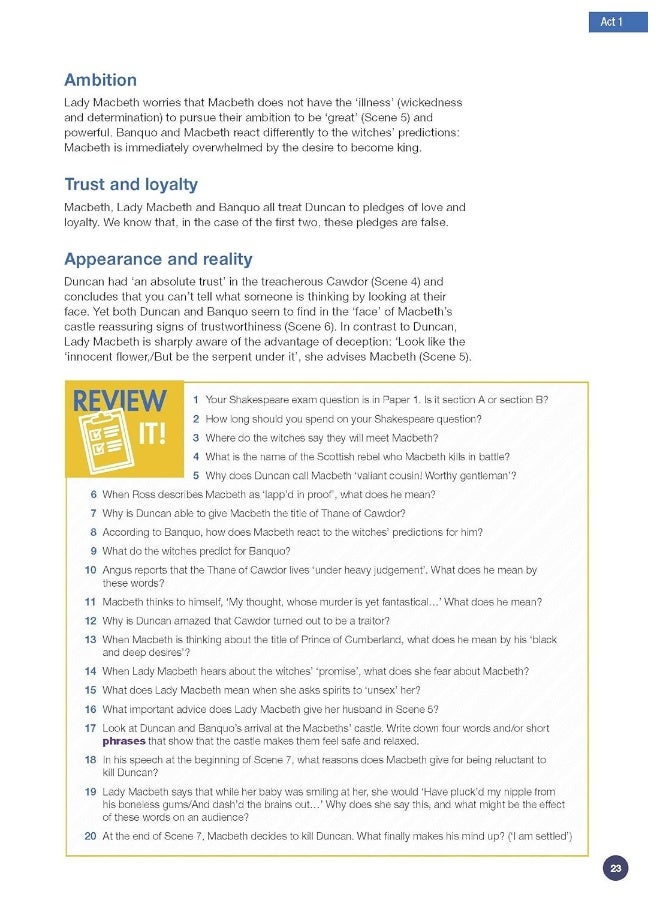 Macbeth AQA English Literature - Image 4