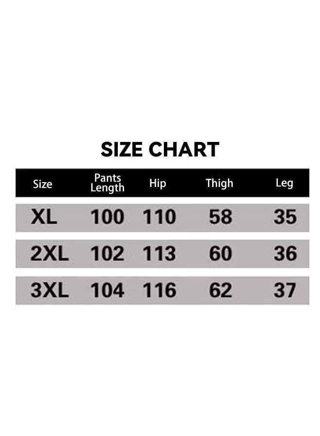 2 قطعة من بنطلونات القطن الرجالية، بنطلونات رياضية غير رسمية بساق مستقيمة وفتحة سفلية مفتوحة، بنطلونات جري فضفاضة بخصر مطاطي وجيوب بسحاب، بنطلونات رياضية خفيفة الوزن للتمرين والجري والركض والتنقل، أسود + رمادي - Image 2