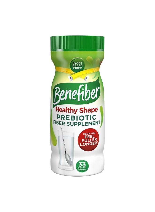 Benefiber - Healthy Shape Prebiotic Fiber Supplement Powder For Digestive Health Daily Fiber Powder 33 Servings (8.7 Ounces) - Image 1