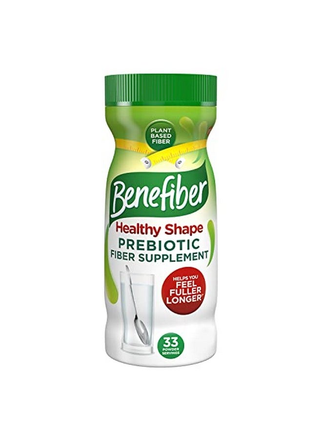 Benefiber - Healthy Shape Prebiotic Fiber Supplement Powder For Digestive Health Daily Fiber Powder 33 Servings (8.7 Ounces) - Image 1