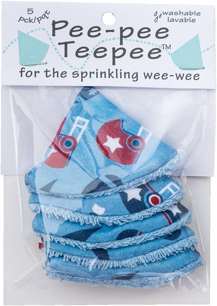 Beba Bean - Peepee Teepee for the Sprinkling WeeWeee, Baby Pee Shield, American Football Design - Image 2