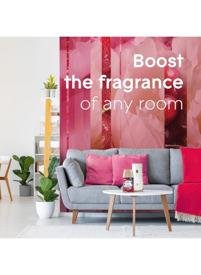 Glade Glade Automatic Spray Refill 2 x Clean Linen and 1 x Blooming Peony and Cherry Air Freshener, Automatic Odour Eliminator, Fits Glade Dispenser, Up to 60 Days of Freshness, 3 x 269ml - Image 4
