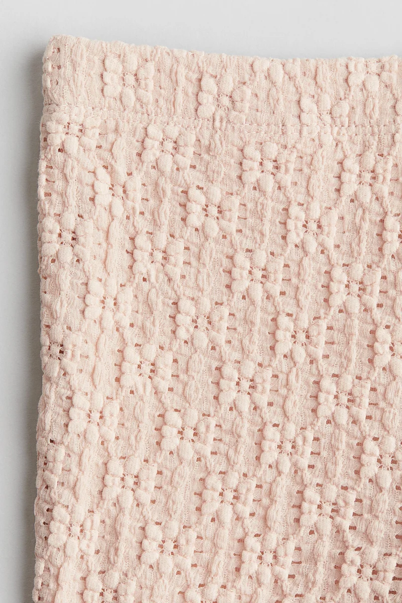 H&M Textured jersey trousers