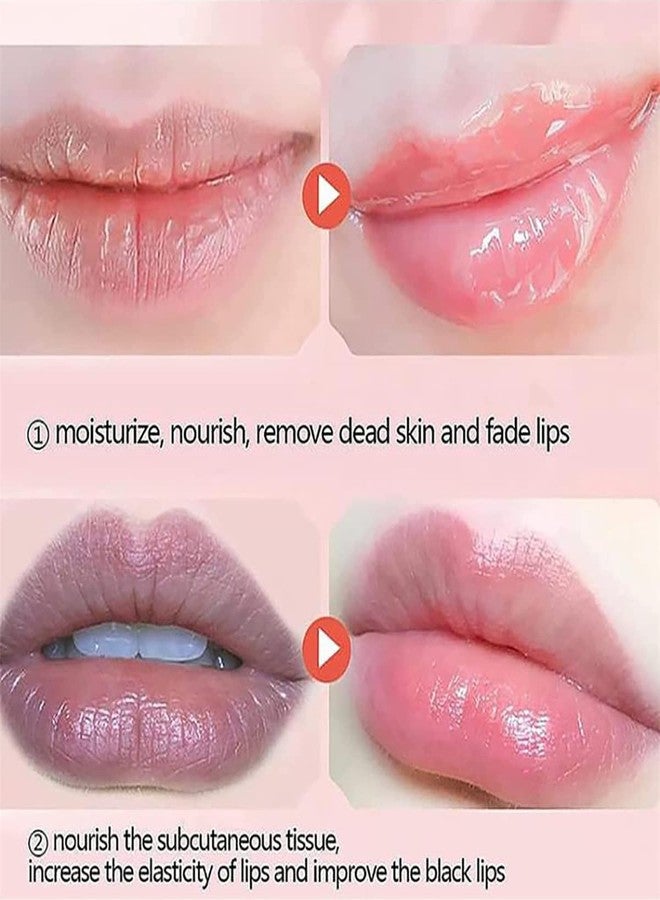 FYEBOO Fruit Lip Mask Set with Honey & Vitamin E, Moisturizing Overnight Treatment, Effective Reduces Lip Lines Prevention Dry and Cracked (9 Flavors) - Image 3