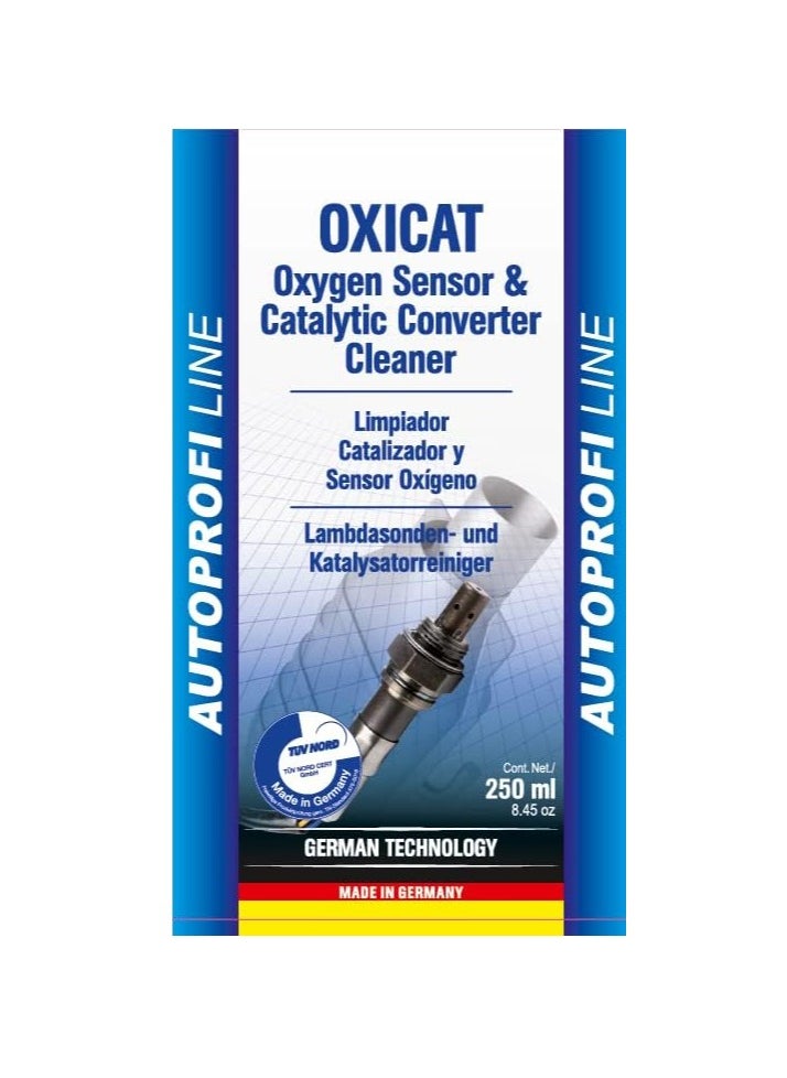 AUTOPROFI - AUTOPROFI OXICAT Oxygen Sensor, Catalytic Converter, & Turbocharger Cleaner for Preventive Maintenance 250ml - Image 1