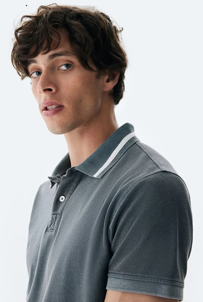 ال تي بي Gray T-Shirt
