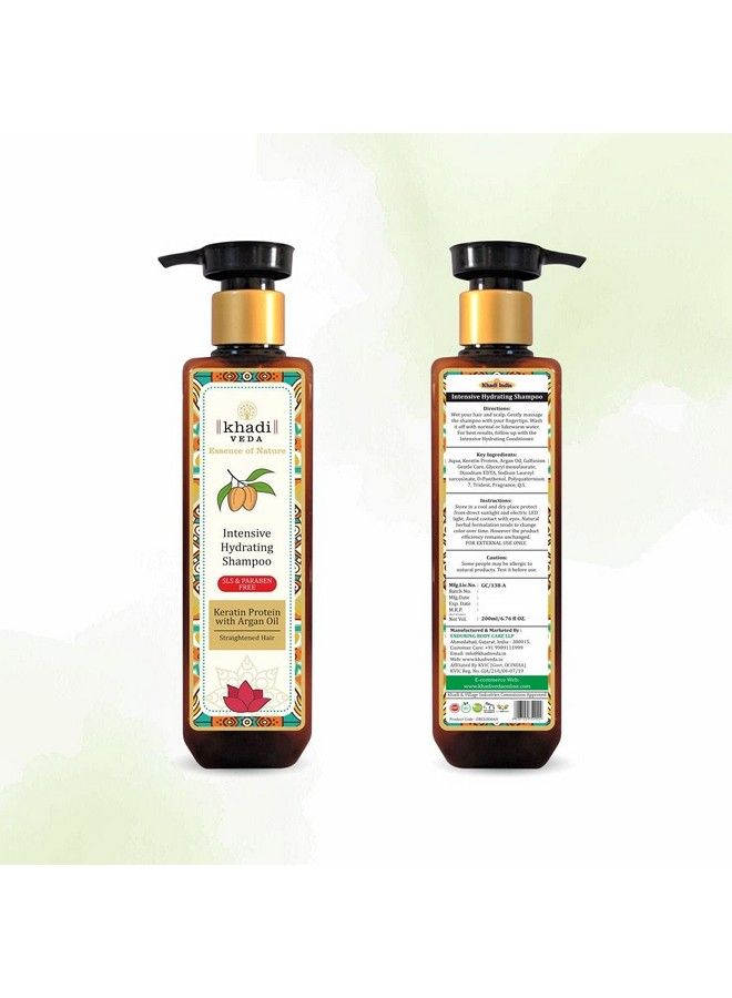 khadi veda Shampoo Keratin Protein With Argan Oil For Intensive Hydrating 200 Ml. - Image 4
