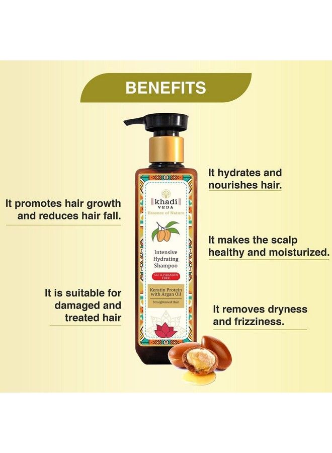 khadi veda Shampoo Keratin Protein With Argan Oil For Intensive Hydrating 200 Ml. - Image 3