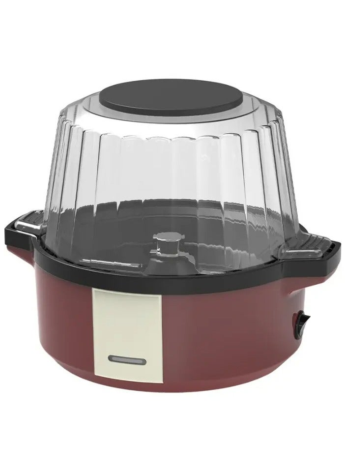 700W Electric Popcorn Maker, 2.5L Capacity with Nonstick Plate, Fast Heating Stirring, Cool-Touch Handles, Dishwasher Safe, Includes Measuring Spoon. - Image 1