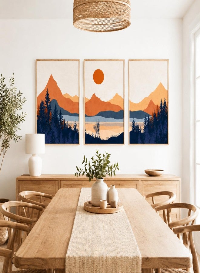 Artsense Modern Landscape Wall Art for Living Room, Bedroom & Office Decor | Premium Artwork Print | Contemporary Nature Inspired Design | Ready to Display Home Decoration (A, 12X18 INCHES) - Image 2