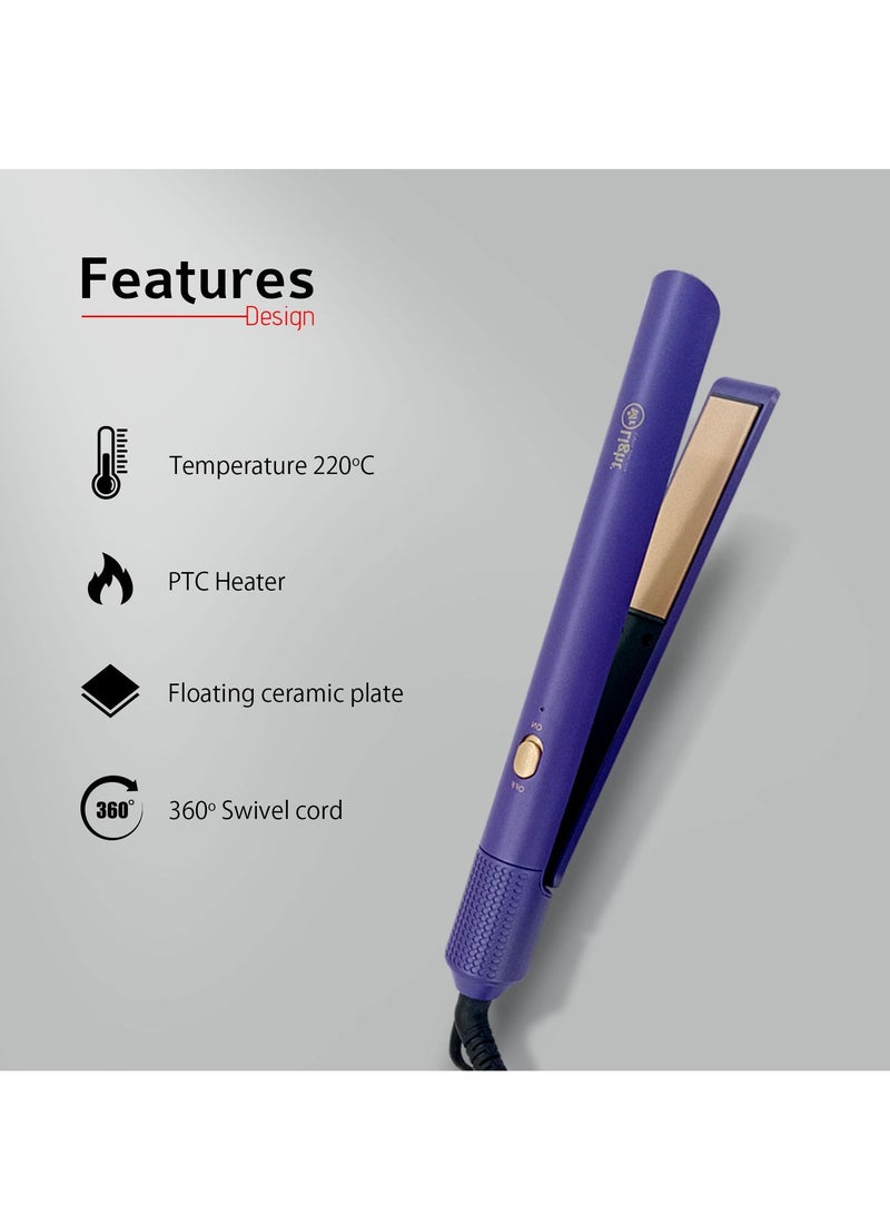 Mr. Light Professional Beauty Hair Straightener Flat UP Shine ON LED Indicator Light Fast Heating - Image 5
