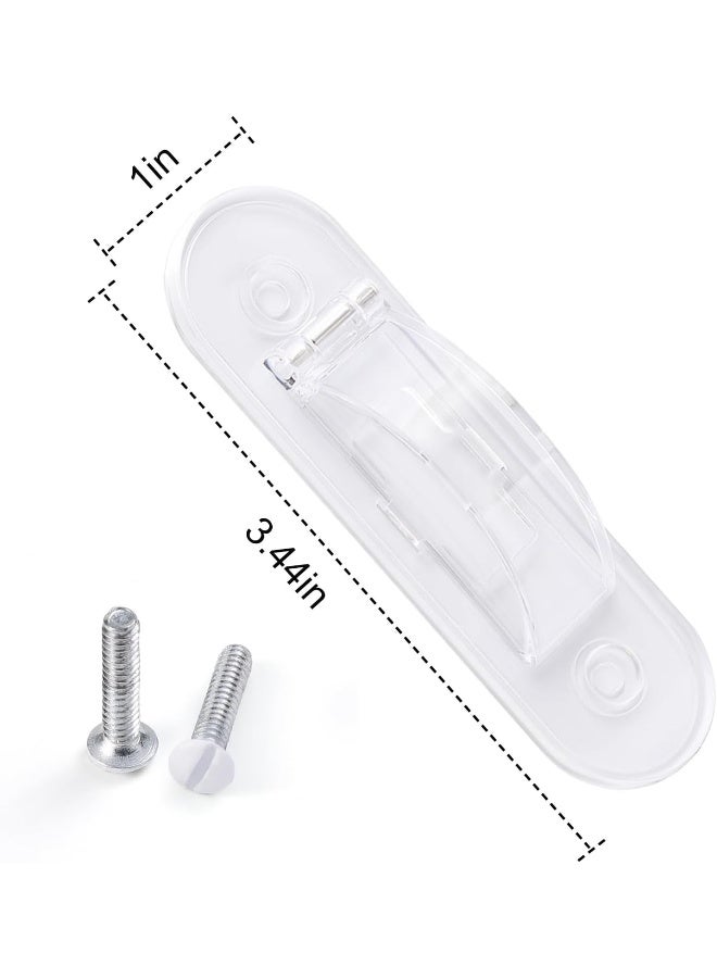 CLYMENE Wall Switch Guard, Childproof Light Switch Cover Guard | Toggle Style | Light Switch Protection | Lock Toggle Switch in On or Off Position | 1 Pack, Clear - Image 5