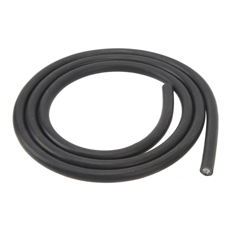 7mm Ignition Cable 1M Length PVC Sheathed Insulated Copper Core Ignition Cable for Car Motorcycle Engine Black - Image 5