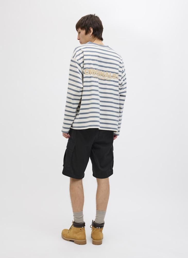 جاك اند جونز شورت كارجو أساسي بقصة عادية - Image 2