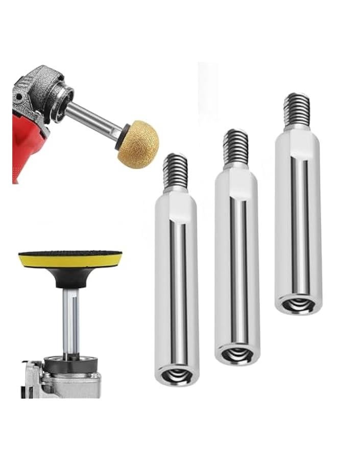 Angle Grinder Extension Rod,2025 Upgrade M10 Thread Polishing Machine Adapter Lever,Angle Grinder Extension for 100 Type Angle Grinder Polisher (3 PCS)  - Image 1