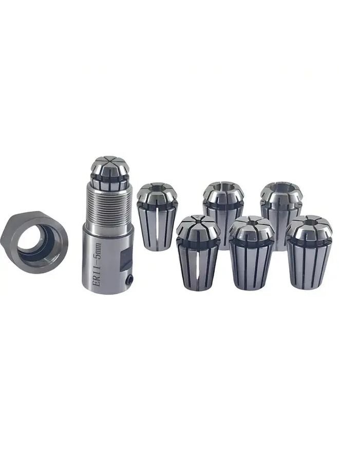 ER11 5mm 8PCS Collet Set With Extension Rod Milling Chuck For CNC Engraving Machine - Image 3