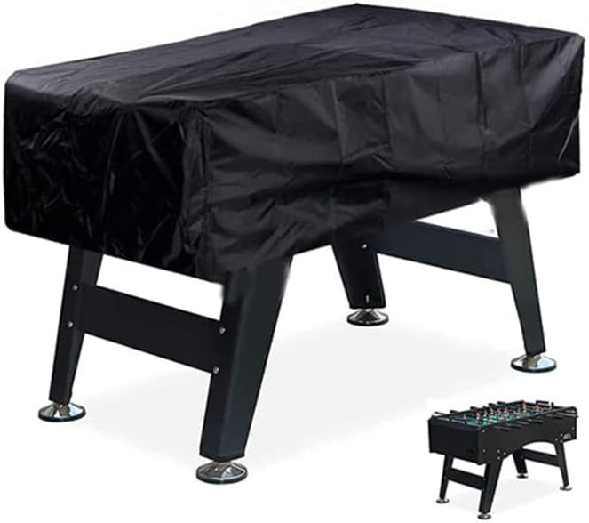 YaLiyA Waterproof Foosball Table Cover Folding Soccer Dustproof Moisture Resistant Rectangular Furniture Protection Case Durable Oxford Billiard Game - Image 3