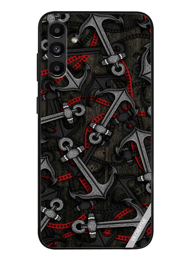 VR CREATIVE Protective Case Cover For Samsung Galaxy A13 5G Anchor Leggings Design Multicolour - Image 1