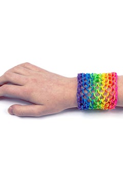 Excefore Rubber Band Bracelet Kit, Loom Band Bracelet Kit, 1500 Rubber Bands 80 Letter Beads, Rubber Band Bracelet Kit, for DIY Friendship Bracelet Making Kits  - Image 5
