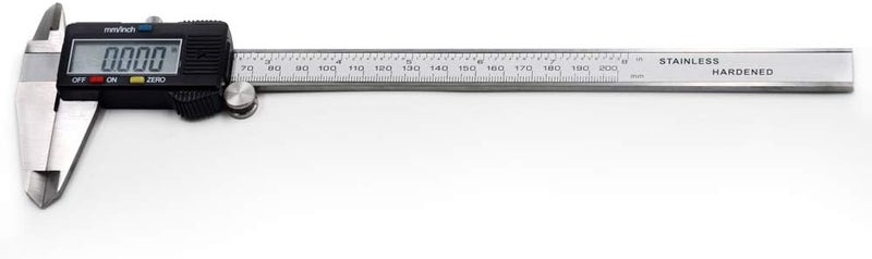 Oudtinx Electronic Digital Caliper with Extra Large LCD Screen | 0-8 Inches | Inch/Millimeter Conversion - Image 2