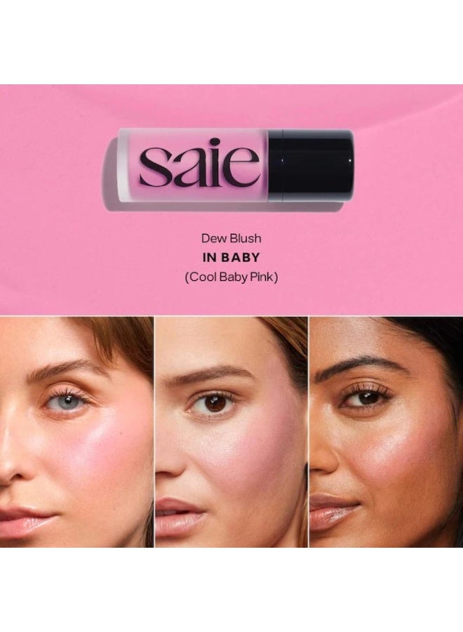 Saie The Glow Set (Blush, Lip, and Highlighter – 3 Pieces) - Image 3