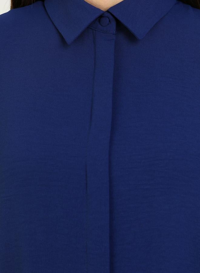 رفقة من مودانيسا تونيك طويل نسائي أزرق داكن - Image 5