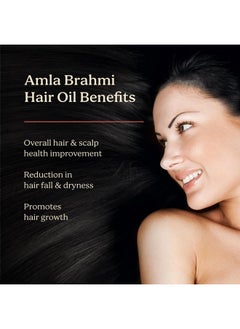 Life & Pursuits Life & Pursuits Amla Brahmi Oil for Healthy Hair & Scalp - 6.8 Oz Natural, Indian Ayurveda Blend with Coconut, Castor, Sesame, Triphala, Gotukola  - Image 3