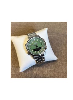 CASIO CASIO AMW-880D-3AVDF Stainless Steel Band Analog Digital Watch  - Image 2