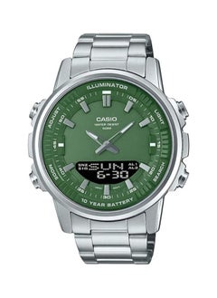 CASIO AMW-880D-3AVDF Stainless Steel Band Analog Digital Watch - pzsku/ZC05B7CB0B62F5407DD32Z/45/_/1738841799/8f1116f0-1b9e-4399-8231-3b392b6e1442