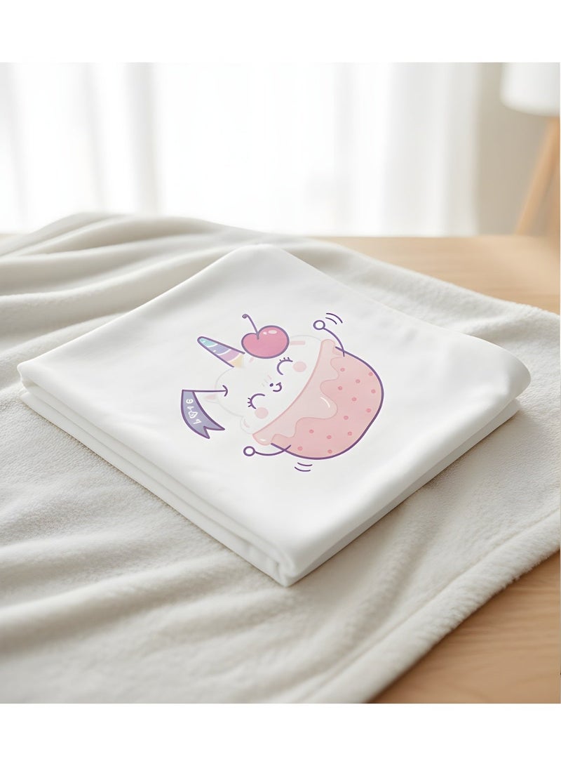 ماماز وان  بطانية قطنية بغطاء رأس للأطفال حديثي الولادة - ناعمة وجيدة التهوية | قماط دافئ بغطاء رأس للنوم والاستحمام وعربة الأطفال - Image 2