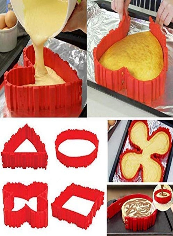 Anadi Silicone Nonstick Microwave Oven Silicone Baking Cake Mould Tray