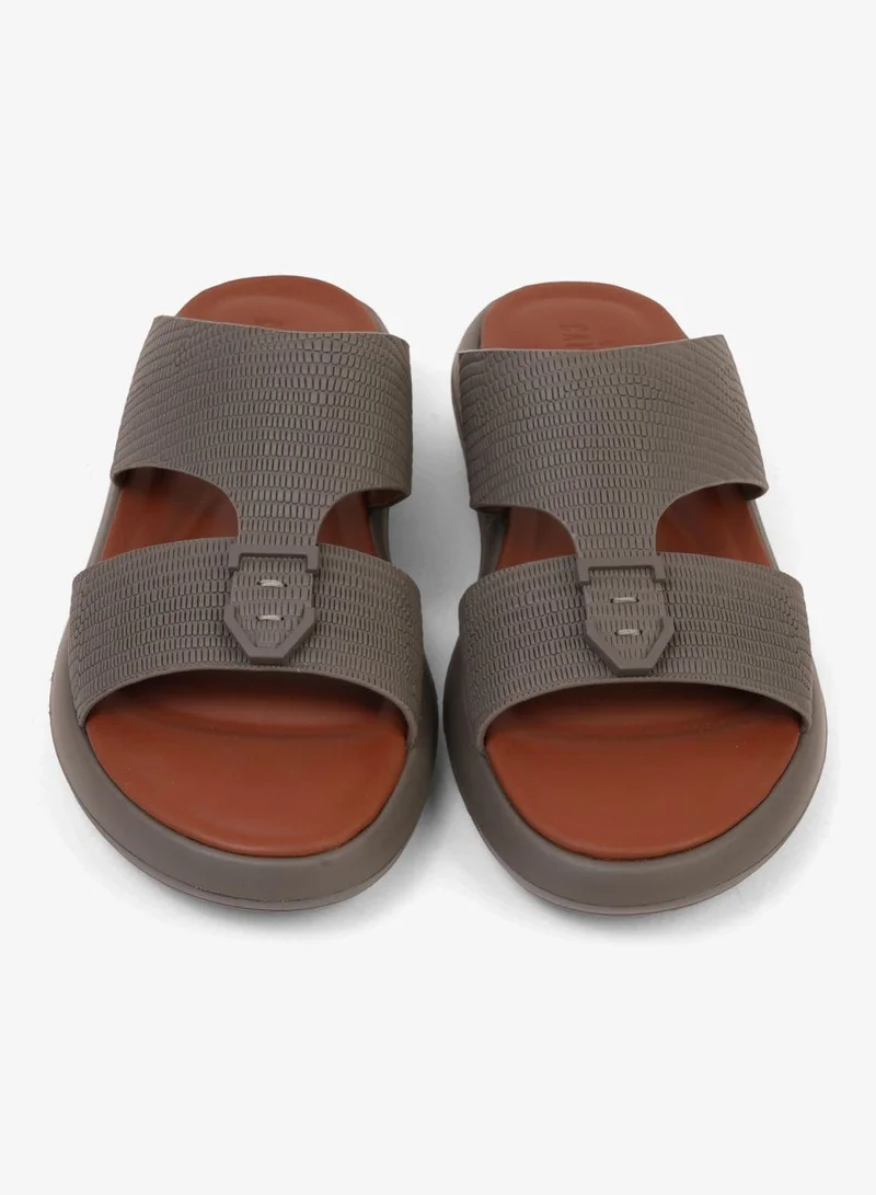 UOMO Cavalier  UOMO CAVALIER MENS VERVE ARABIC SANDALS GREY for Men | Best Price UAE