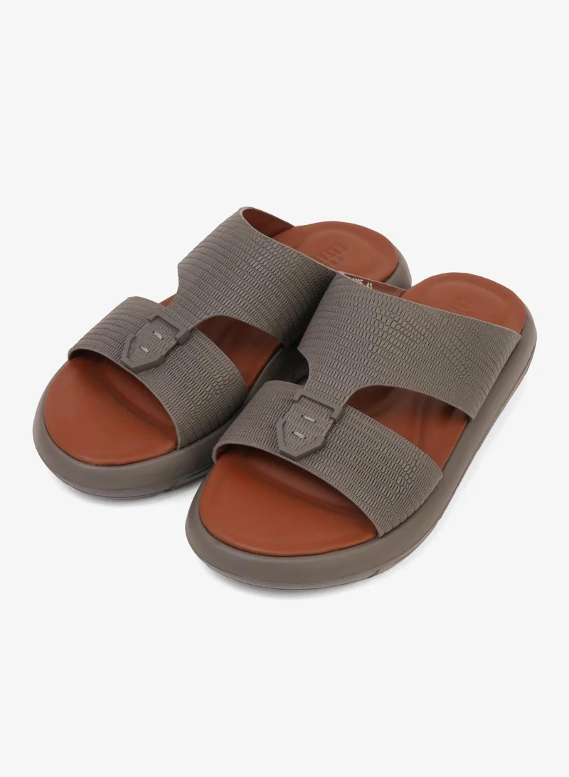 UOMO Cavalier  UOMO CAVALIER MENS VERVE ARABIC SANDALS GREY for Men | Best Price UAE
