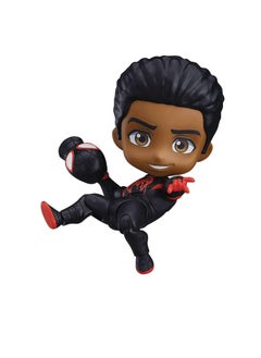 General Good Smile Spider-Man: Into The Spider-Verse: Miles Morales (Spider-Verse DX Version) Nendoroid Deluxe Action Figure, Multicolor  - Image 1