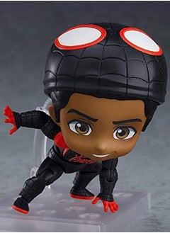 General Good Smile Spider-Man: Into The Spider-Verse: Miles Morales (Spider-Verse DX Version) Nendoroid Deluxe Action Figure, Multicolor  - Image 5