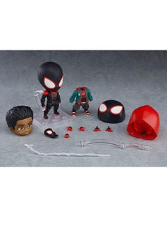 General Good Smile Spider-Man: Into The Spider-Verse: Miles Morales (Spider-Verse DX Version) Nendoroid Deluxe Action Figure, Multicolor  - Image 2
