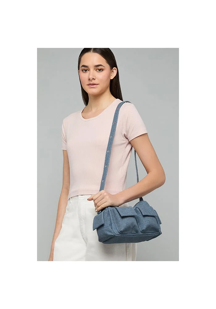 R&b  Pockets Detail Shoulder Bag for Women | Best Price UAE