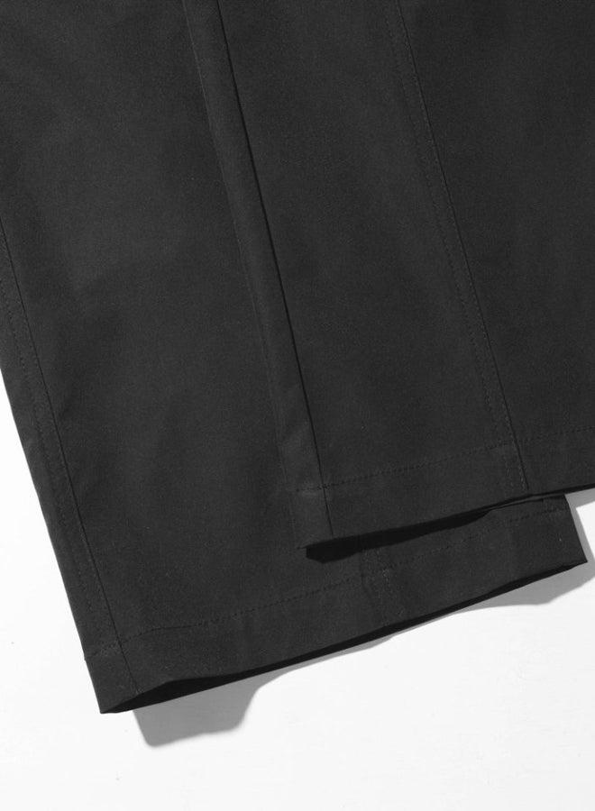DR Men's Lightweight Black Wide-Leg Pants - Minimalist Casual - Image 5