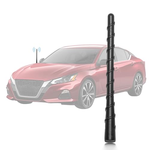 Anina 7 Inch Antenna Mast for 1998-2022 Nissan Pathfinder Rogue Altima 350Z Infiniti EX35 FX35 FX45 QX70 QX60 JX35 Spiral Replacement Antenna - Image 1